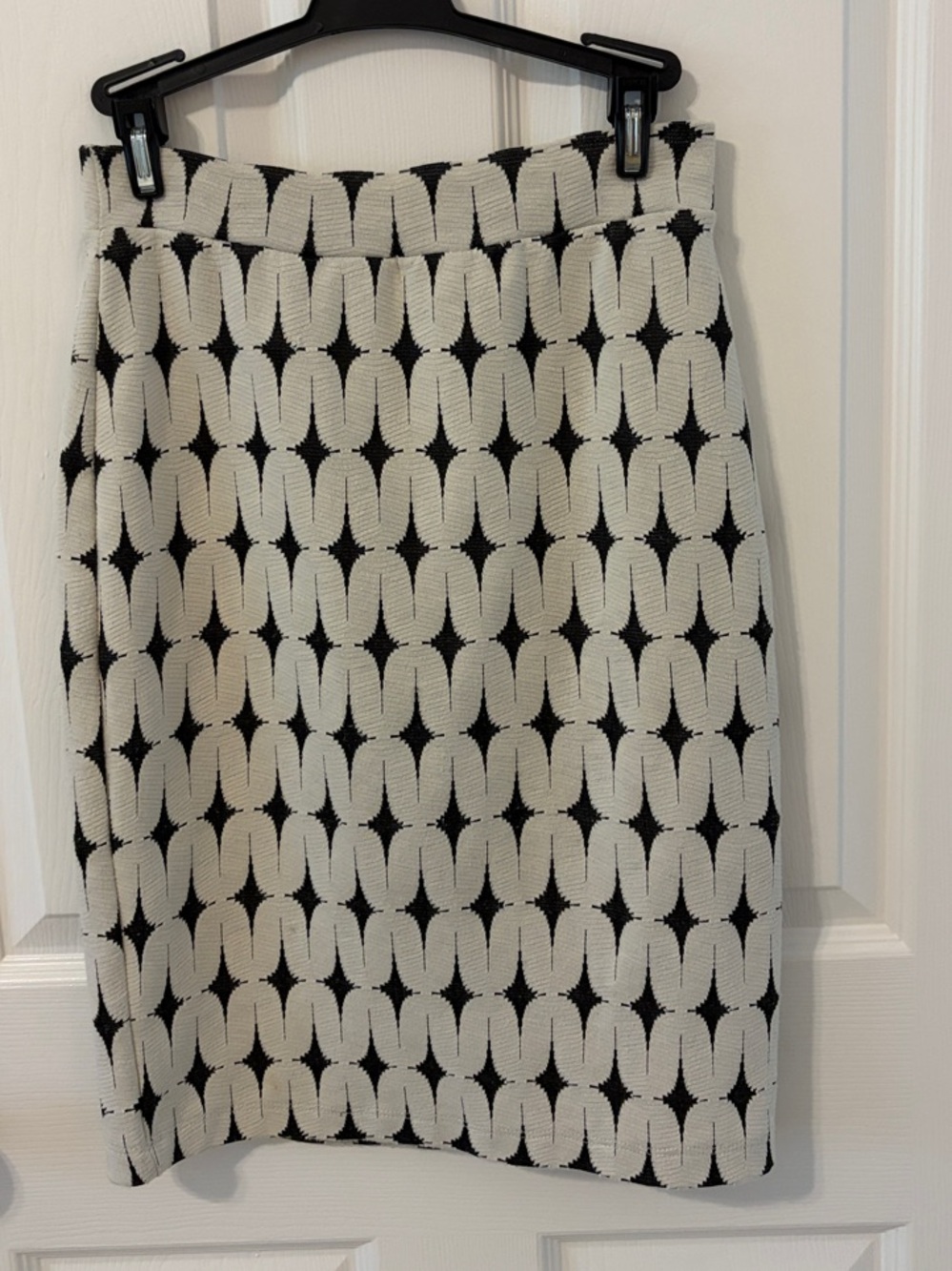 Patterned Knit Pencil Skirts